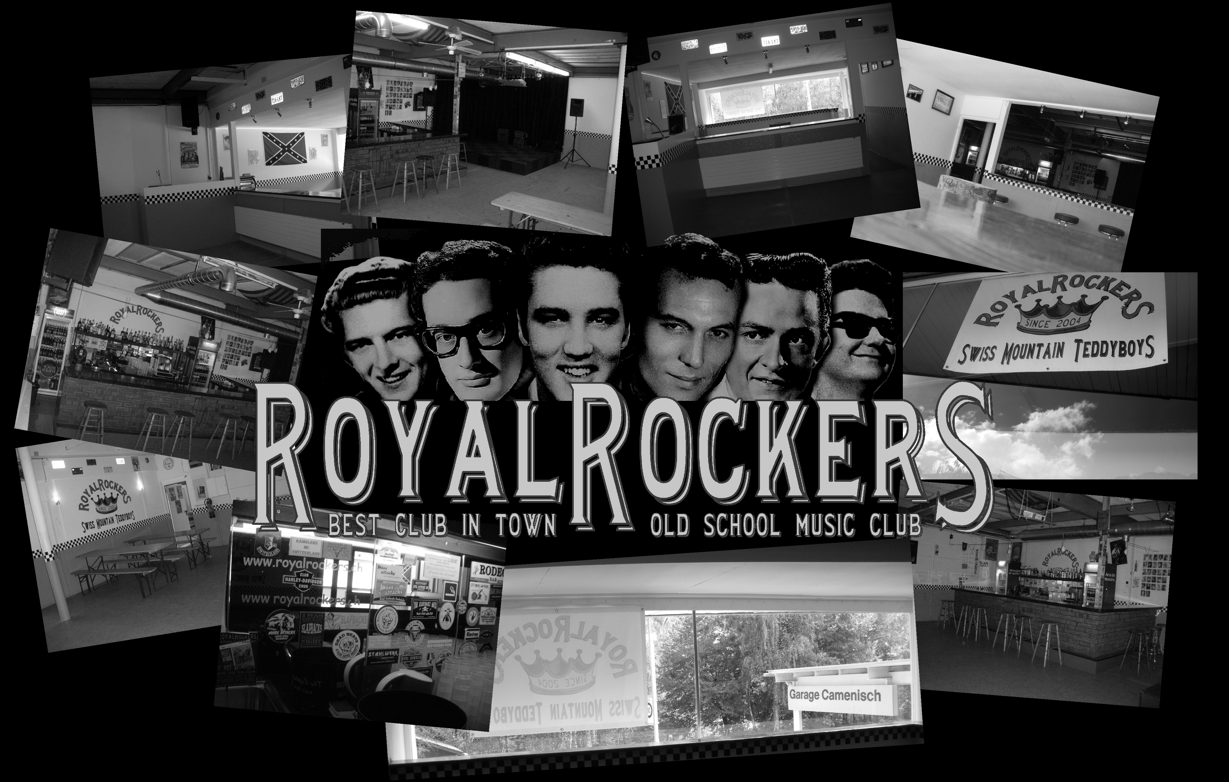 Clublokal Royal Rockers Felsberg Switzerland