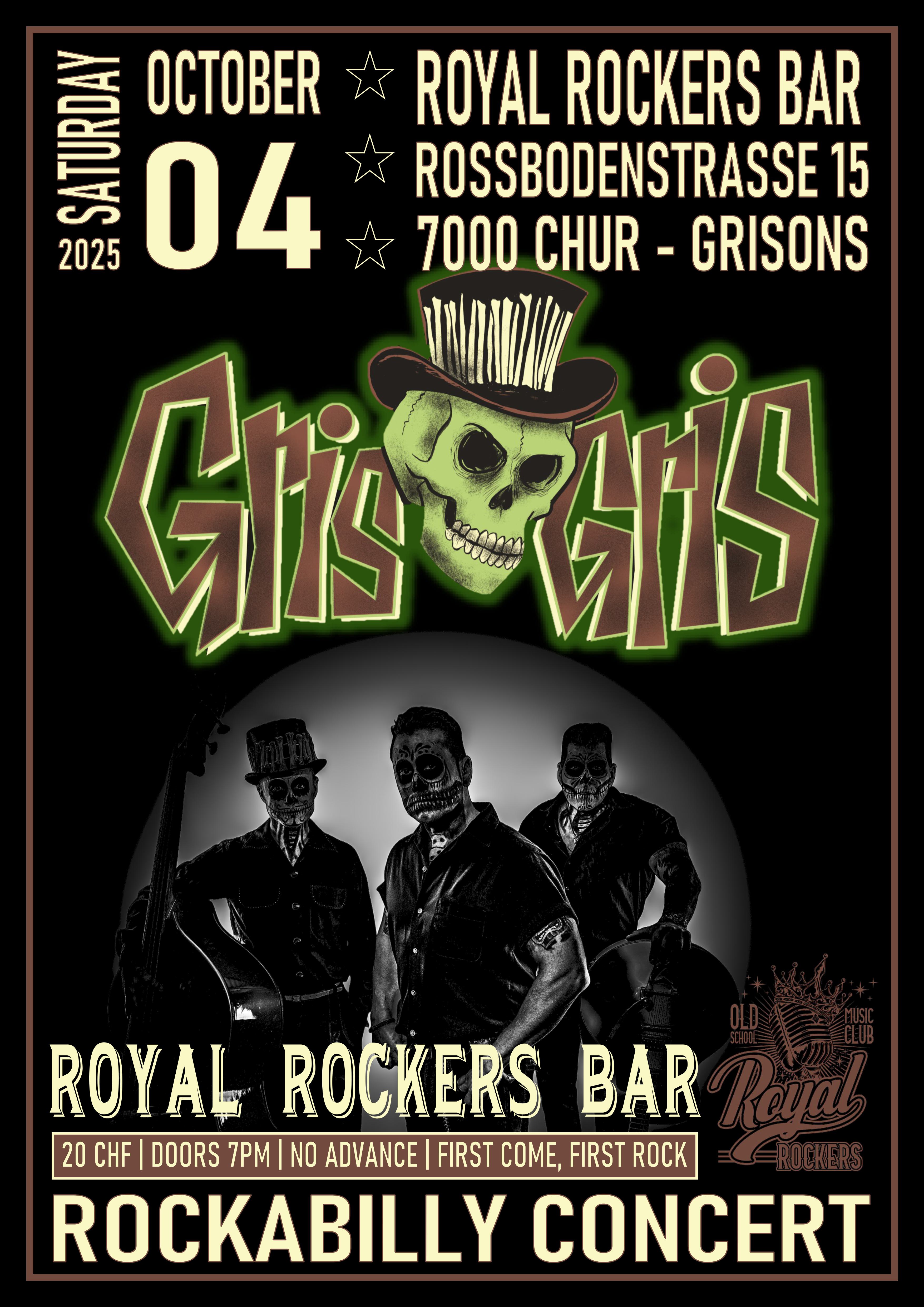 Gris Gris - 04.10.2025 - Royal Rockers Bar Chur