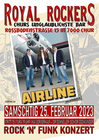 Airline Band - 25.02.2023 - Royal Rockers Bar Chur