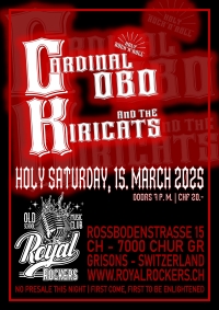 Cardinal Obo & the Kiricats - 15.03.2025 - Royal Rockers Bar Chur