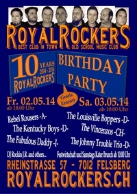 10 Years Royal Rockers - Royal Rockers Felsberg - 2014