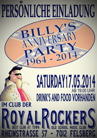 Billy's Birthday - Royal Rockers Felsberg - 2014