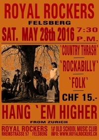 Hang em Higher - Royal Rockers Felsberg - 2016