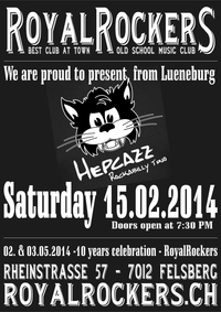 Hep Cazz - Royal Rockers Felsberg - 2014