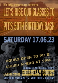 Hillbilly Court - 17.06.2023 - Royal Rockers Bar Chur