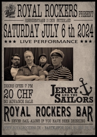 Jerry and the Sailors - 06.07.24 - Royal Rockers Bar Chur