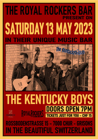The Kentucky Boys - 13.05.2023 - Royal Rockers Bar Chur