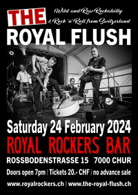 The Royal Flush - 24.02.2024 - Royal Rockers Bar Chur