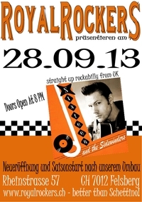 Sixteen & the Sidewinders - Royal Rockers Felsberg - 2013