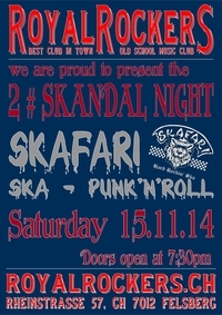 Skafari - Royal Rockers Felsberg - 2014