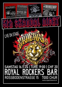 Skafari 5# Skandal Night - Royal Rockers Bar - 16.11.2024